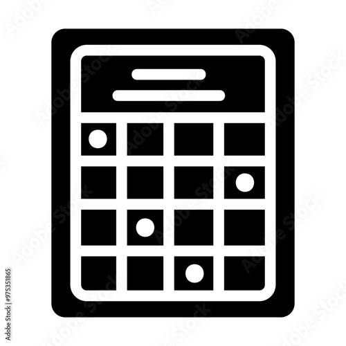 bingo Solid icon