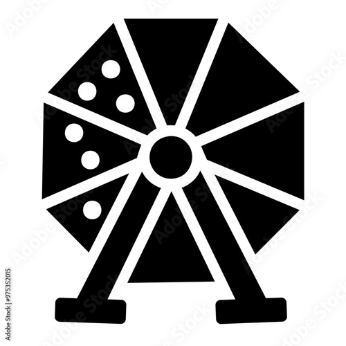 lottery Solid icon