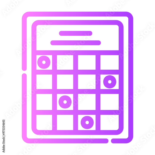 bingo Gradient icon