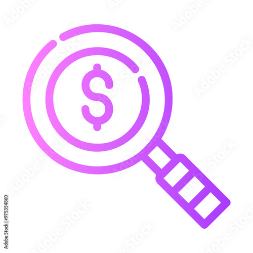 search money Gradient icon