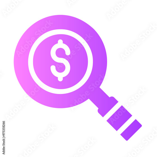 search money Gradient icon