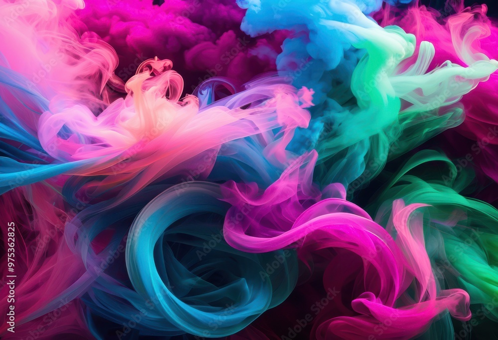 vibrant smoke patterns energetic twists turns creating dynamic visual display, abstract, artistic, backdrop, beauty, captivating, color, composition vibrant smoke patterns energetic twists turns creating dynamic visual display, abstract, artistic, backdrop, beauty, captivating, color, composition