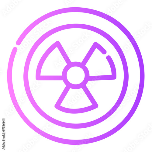 radioactive Gradient icon