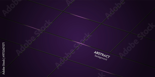 abstract modern dark line shape with a little light. purple background design. eps10 vector
