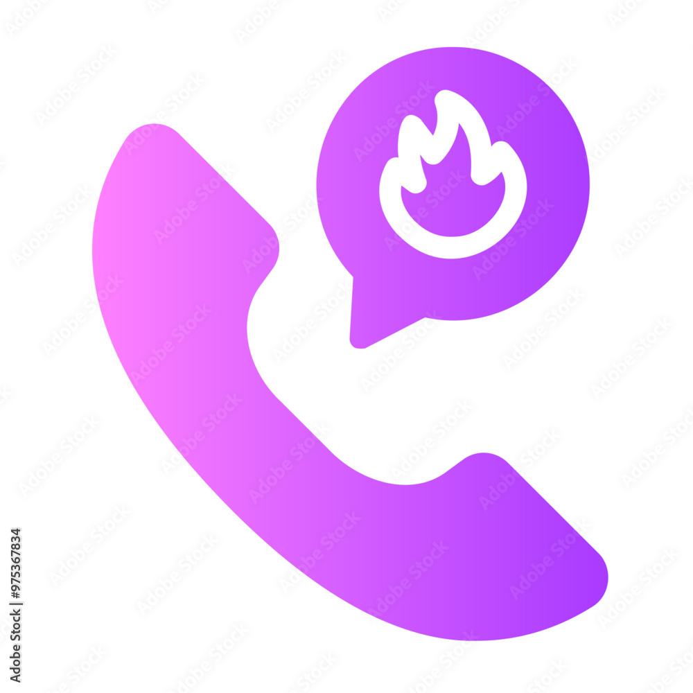 911 call Gradient icon 911 call Gradient icon