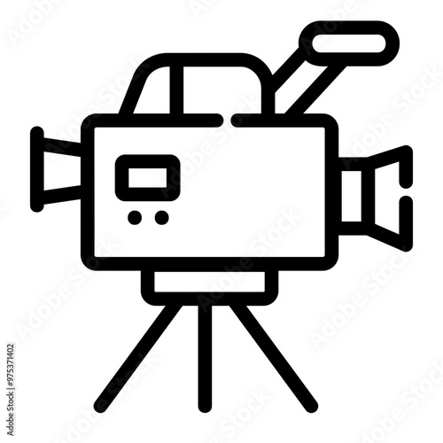 videocamera Line Icon