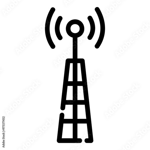 antenna Line Icon