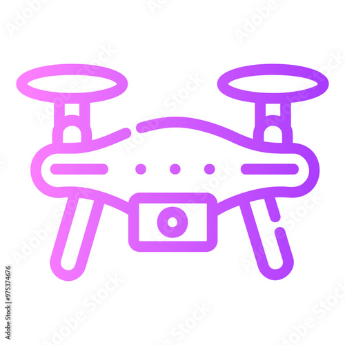 drone Gradient icon