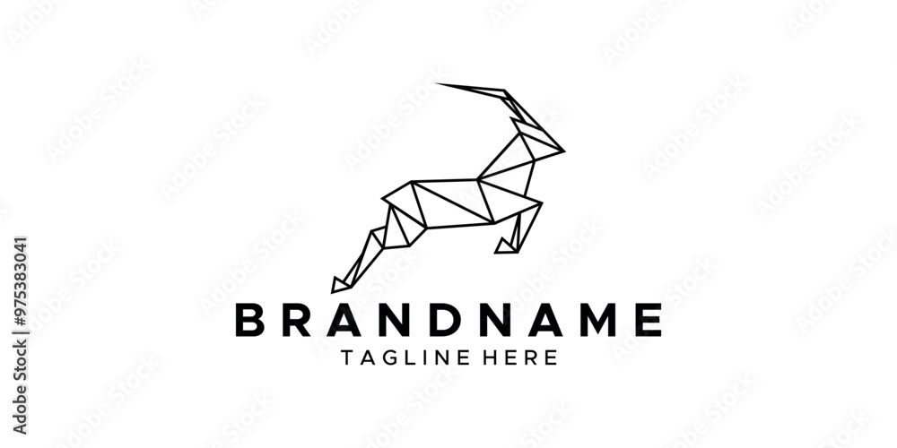 a graphic image with a deer line theme, on a white background. vector graphic base. a graphic image with a deer line theme, on a white background. vector graphic base.