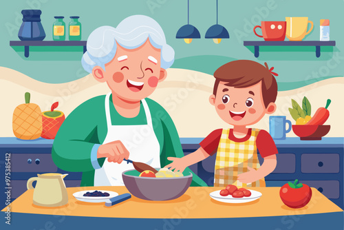 vector illustration of 