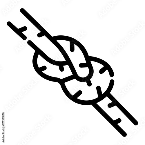 rope Line Icon