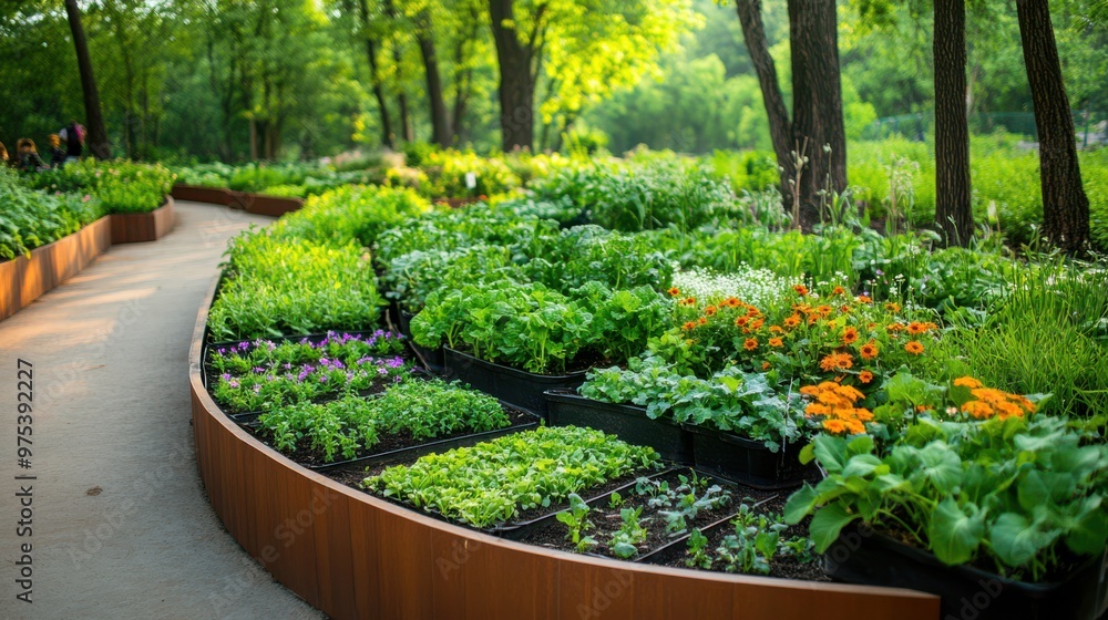 Tranquil Garden Pathway Tranquil Garden Pathway