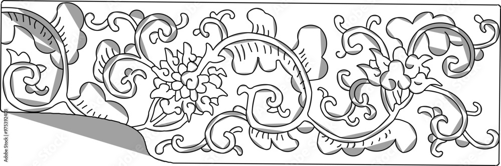 Sketch vector illustration silhouette design icon logo symbol ornament engraving vintage classic ethnic traditional floral animal modern china Sketch vector illustration silhouette design icon logo symbol ornament engraving vintage classic ethnic traditional floral animal modern china