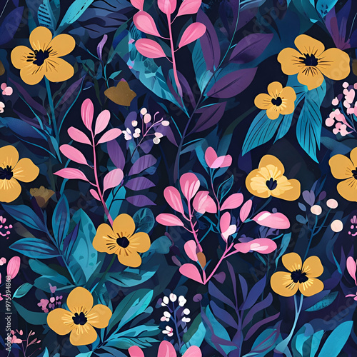 seamless floral pattern