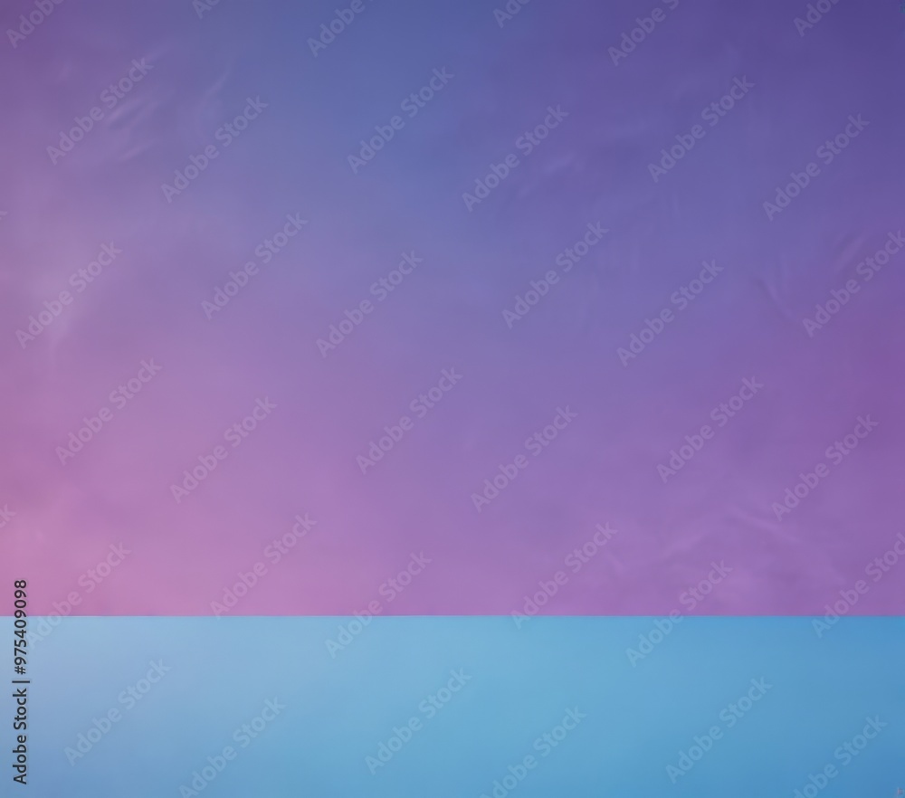 Fototapeta premium a gradient background transitioning from a deep purple at the top to a lighter blue at the bottom, creating a visually striking and calming effect.
