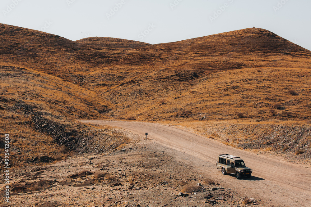 road in the desert road in the desert
