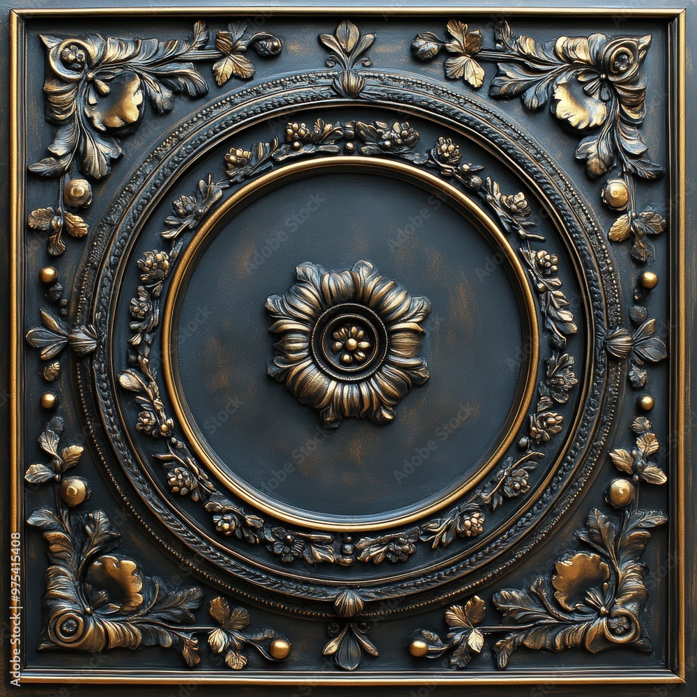 Fototapeta premium Ornate Ceiling Medallion.