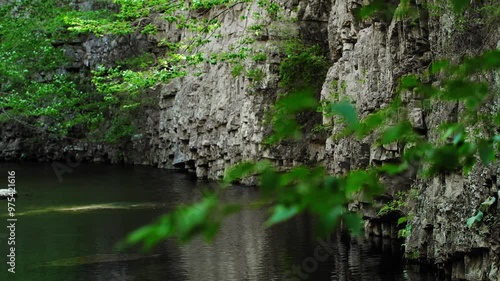 Wallpaper Mural Video of the peaceful and quiet valley with calm water. Torontodigital.ca