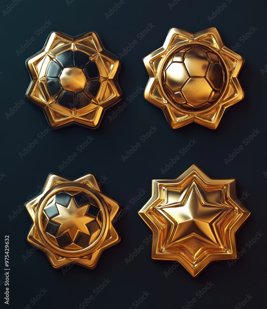 Gold Star Soccer Award. Gold Star Soccer Award.