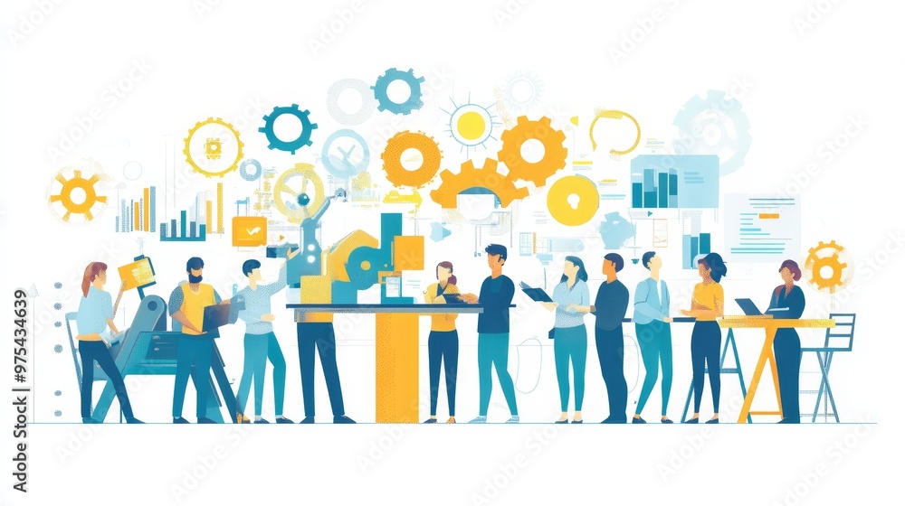 Diverse Team Collaboration Business Strategy Teamwork Workflow Goal Setting Project Management Diverse Team Collaboration Business Strategy Teamwork Workflow Goal Setting Project Management