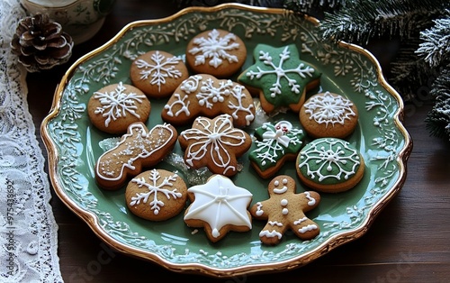 christmas gingerbread cookies