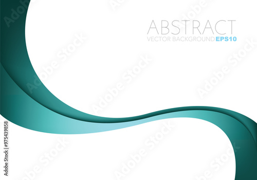 graphic vector curve line overlap background for text and message design
