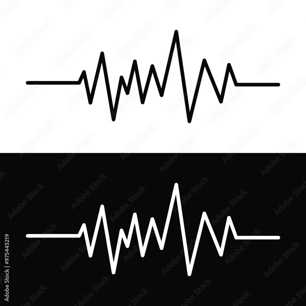 Heart beat red line icon. Cardiogram line icon, sign. Heartbeat pulse vector. Vector illustration. EKG heart beat line, vector in eps 10. Heart beat red line icon. Cardiogram line icon, sign. Heartbeat pulse vector. Vector illustration. EKG heart beat line, vector in eps 10.
