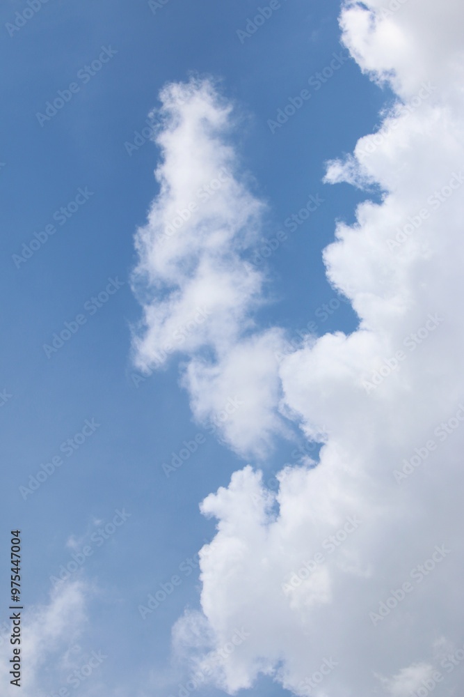 Clouds on the blue sky nature with space background wallpaper Clouds on the blue sky nature with space background wallpaper