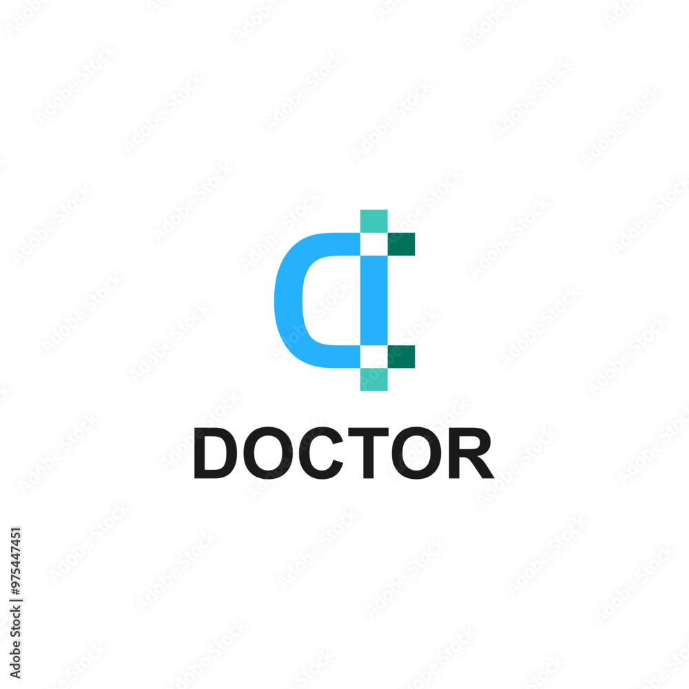 Letter D Cross Medical logo, cross icon with letter D combination
Letter D Cross Medical logo, cross icon with letter D combination