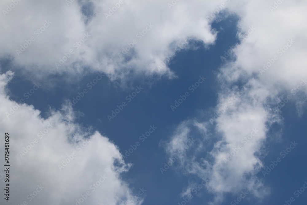 Clouds on the blue sky nature with space background wallpaper Clouds on the blue sky nature with space background wallpaper