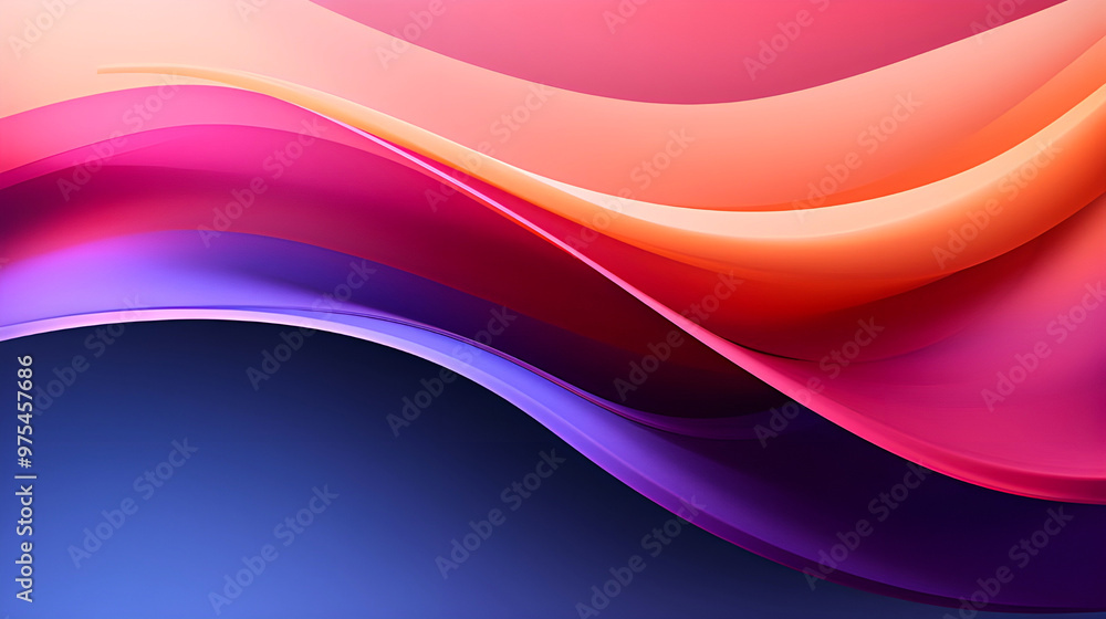 Photo Abstract colorful background with waves. Abstract background colorful smooth waving texture Photo Abstract colorful background with waves. Abstract background colorful smooth waving texture