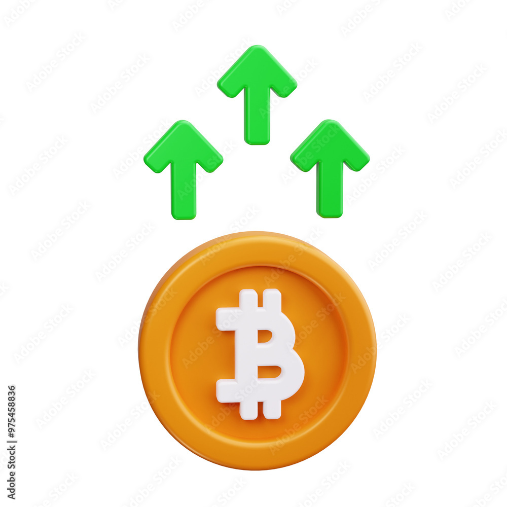 bitcoin 3d Render Icons bitcoin 3d Render Icons