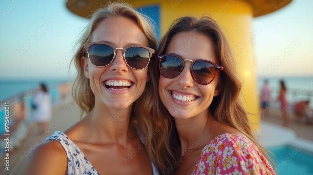 Vibrant Smiling Couples Enjoying a Scenic Cruise: Images for Travel, Love, and Adventure Enthusiasts Vibrant Smiling Couples Enjoying a Scenic Cruise: Images for Travel, Love, and Adventure Enthusiasts