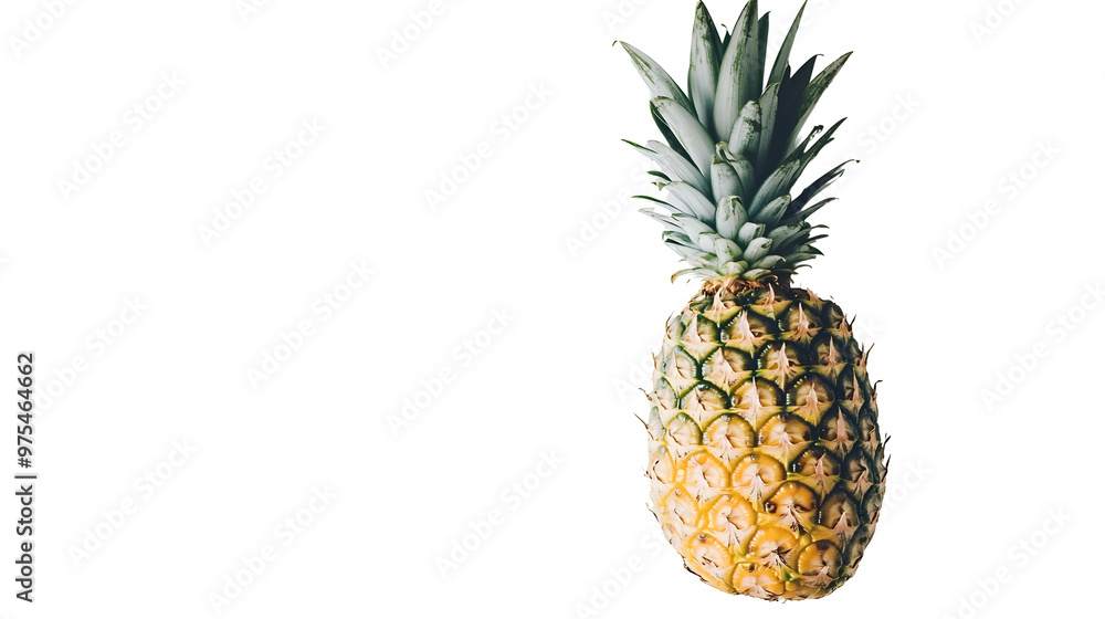 pineapple isolated on white background pineapple isolated on white background