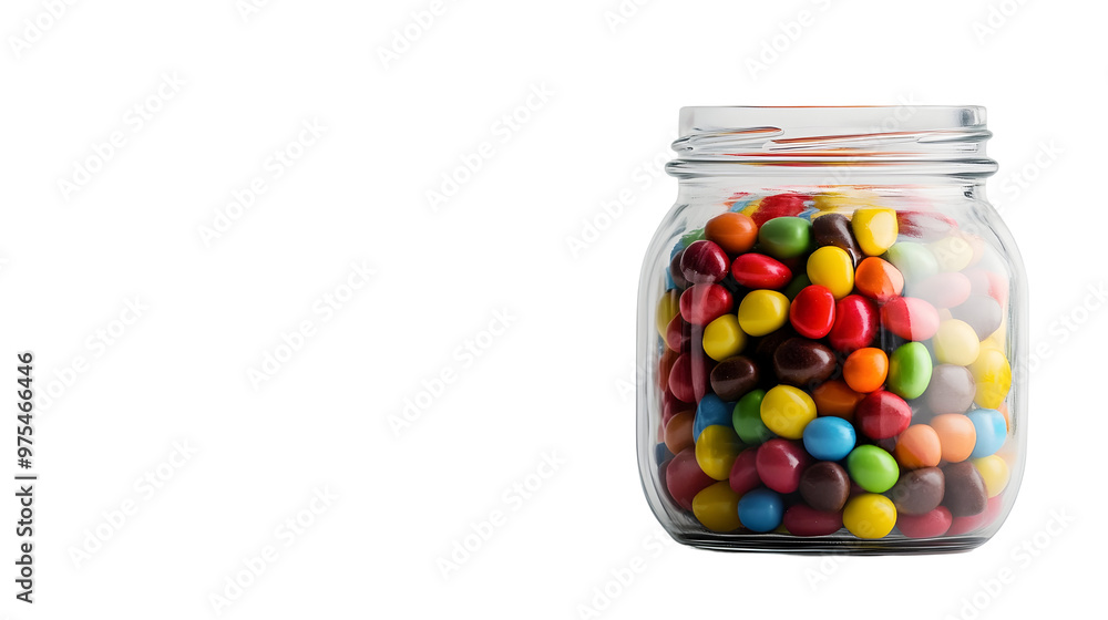 jelly beans in a glass jar jelly beans in a glass jar