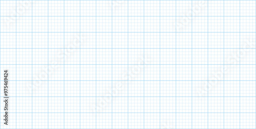 Texture of graph paper, Blue grid line paper sheet