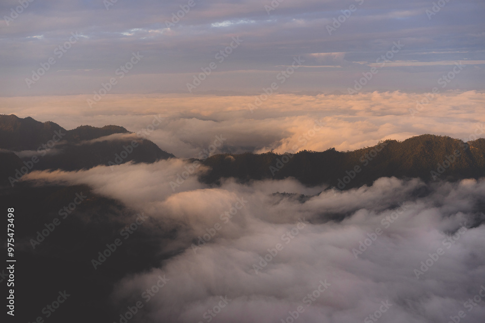 Early cloudy with sunrise Early cloudy with sunrise