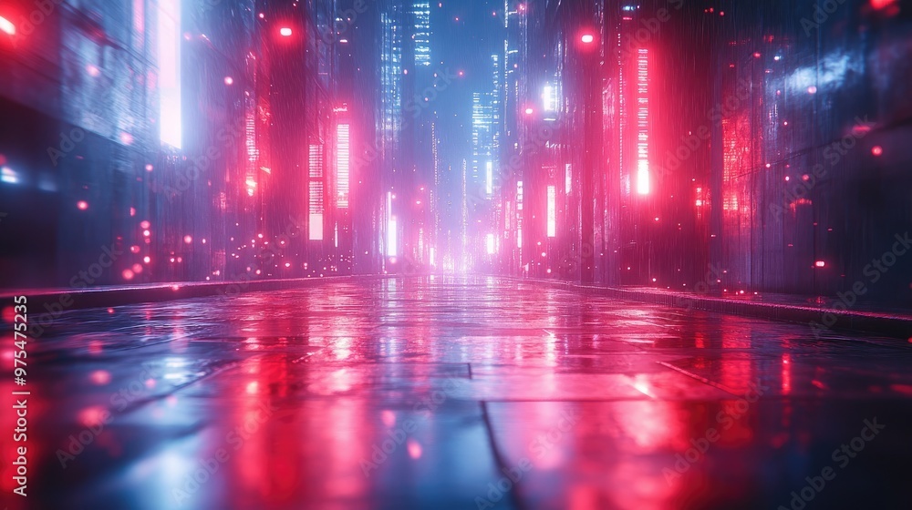 A Stunning Collection of Abstract Geometric Shapes Accentuated with Futuristic Neon Lights Ideal for Modern Art Projects A Stunning Collection of Abstract Geometric Shapes Accentuated with Futuristic Neon Lights Ideal for Modern Art Projects