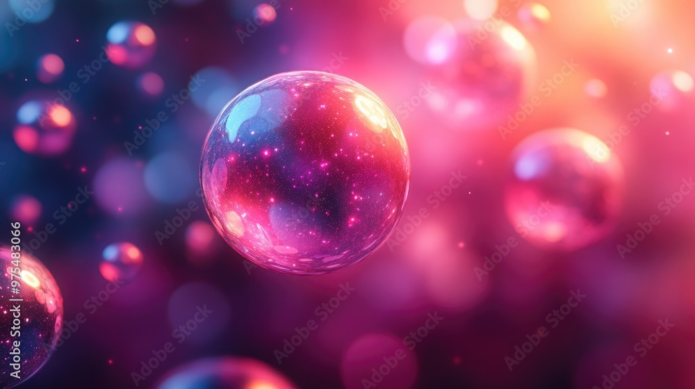 Stunning Gradient Background Featuring Floating Abstract Spheres for Futuristic Designs and Artistic Projects Stunning Gradient Background Featuring Floating Abstract Spheres for Futuristic Designs and Artistic Projects