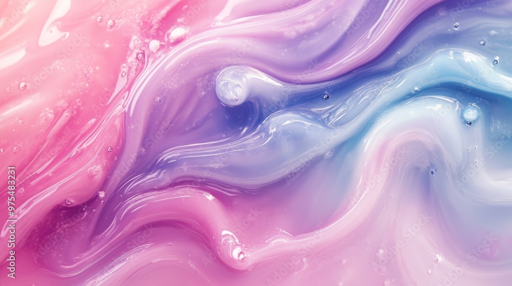 Obraz premium Romantic abstract liquid background
