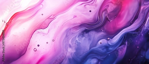 Romantic abstract liquid background