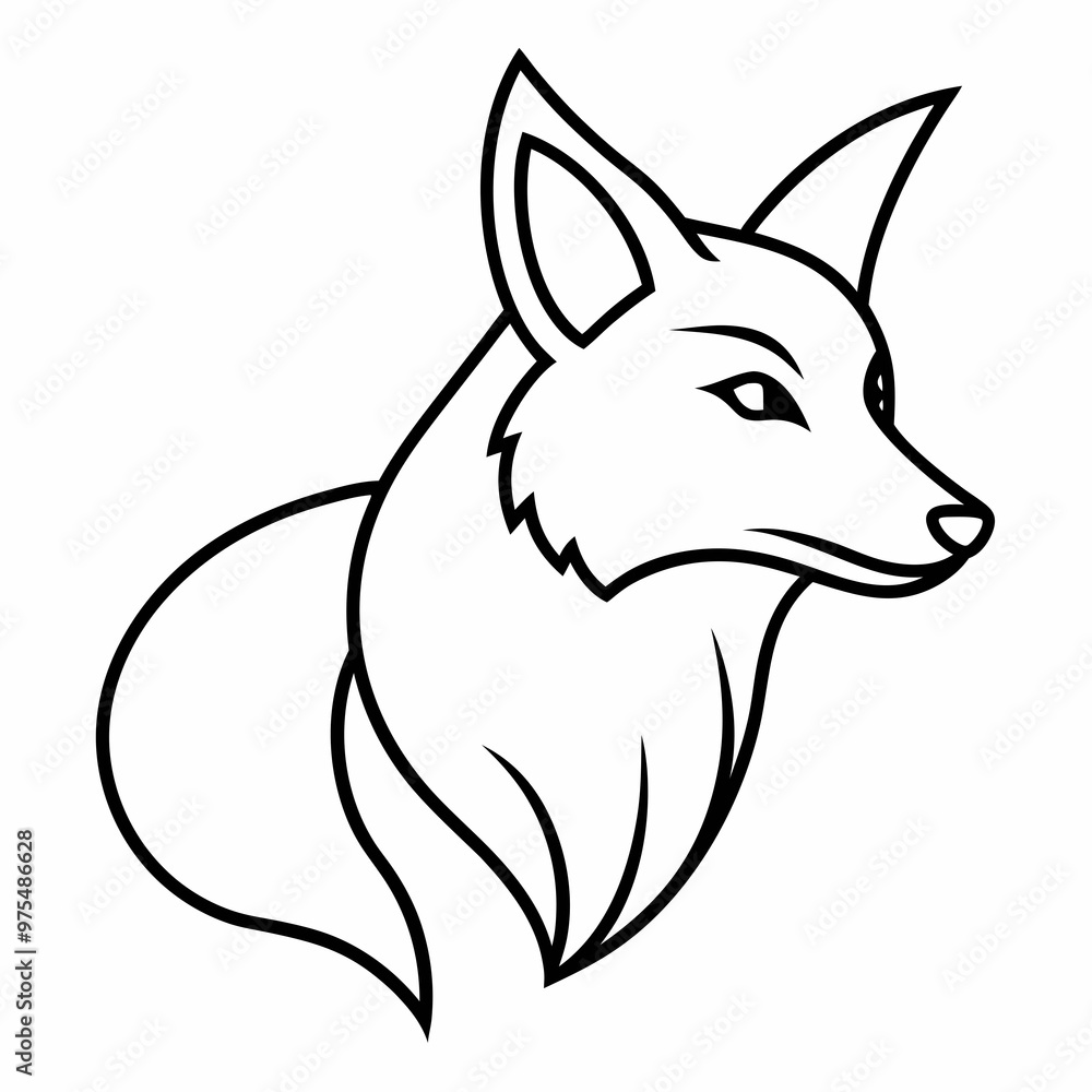 Obraz premium coyote