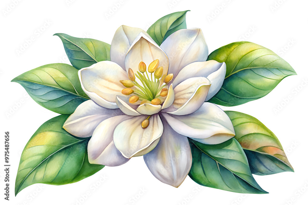 Obraz premium jasmine isolated on transparent background