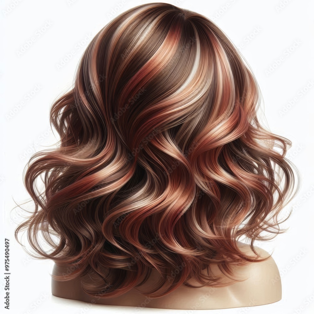Fototapeta premium long hair style