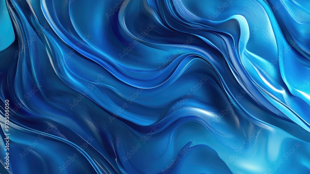 Modern trendy azure abstract background with vibrant blue tones Modern trendy azure abstract background with vibrant blue tones