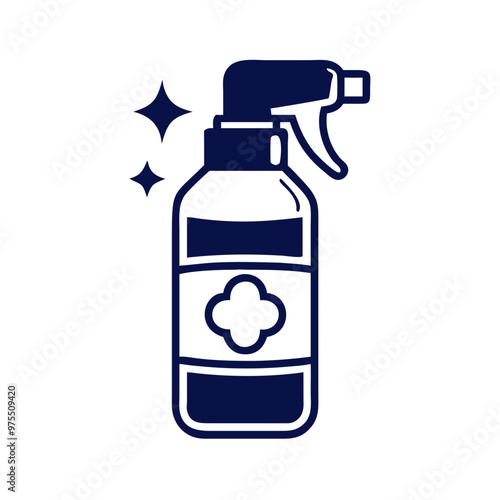 Hair Spray Icon. Hairdresser, barber, colorist, hair care