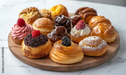 Wallpaper Mural cakes with berries Torontodigital.ca