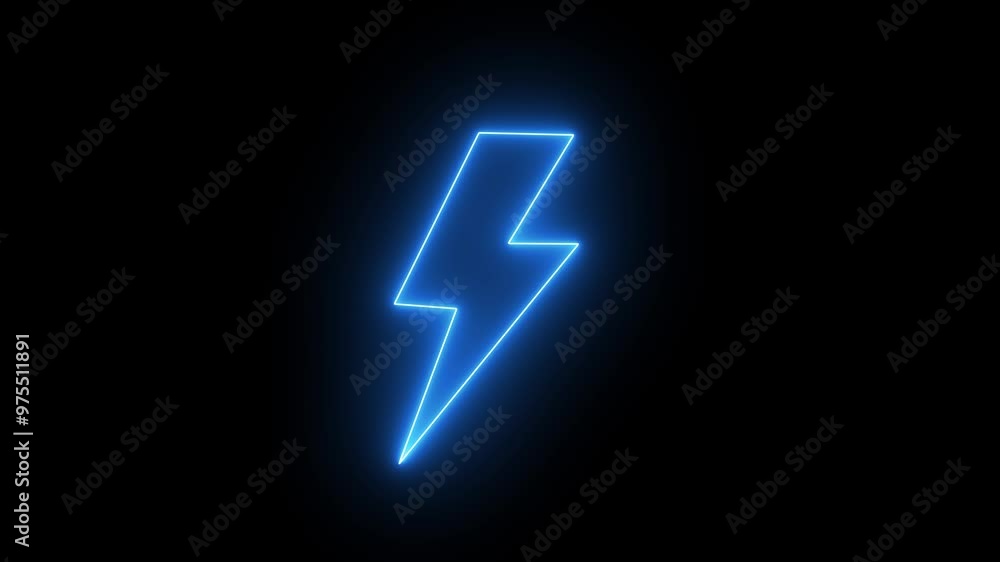 Neon azure color battery charging power icon. Energy Icon Animation, neon Electric Icon Animation With Glowing Circle, Light Energy Ecology Background. Neon azure color battery charging power icon. Energy Icon Animation, neon Electric Icon Animation With Glowing Circle, Light Energy Ecology Background.
