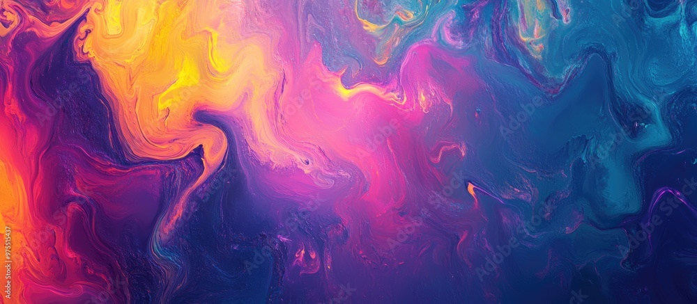 Vibrant abstract background featuring a chaotic interplay of colors A psychedelic visual texture representing surreal artistic expression Vibrant abstract background featuring a chaotic interplay of colors A psychedelic visual texture representing surreal artistic expression