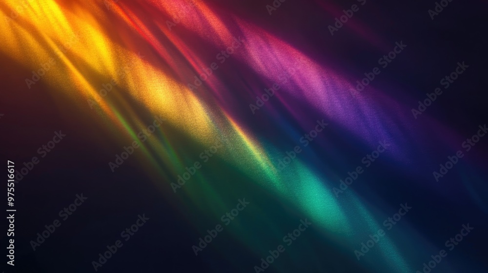 Photography of a rainbow against a dark backdrop Abstract web design Banners and panels Unique surrealistic elements with light dispersion Ideal for desktop backgrounds and creative designs Photography of a rainbow against a dark backdrop Abstract web design Banners and panels Unique surrealistic elements with light dispersion Ideal for desktop backgrounds and creative designs